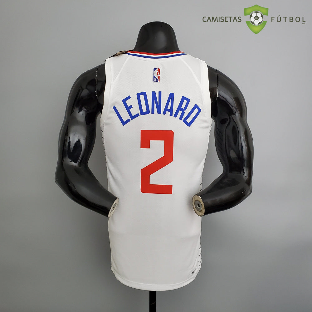 Camiseta Los Angeles Clippers 21-22 - Kawhi Leonard 2 Blanco Nba