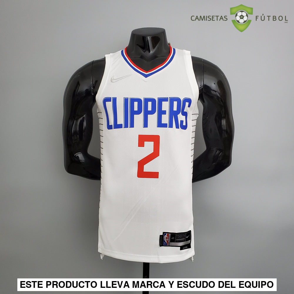 Camiseta Los Angeles Clippers 21-22 - Kawhi Leonard 2 Blanco Nba