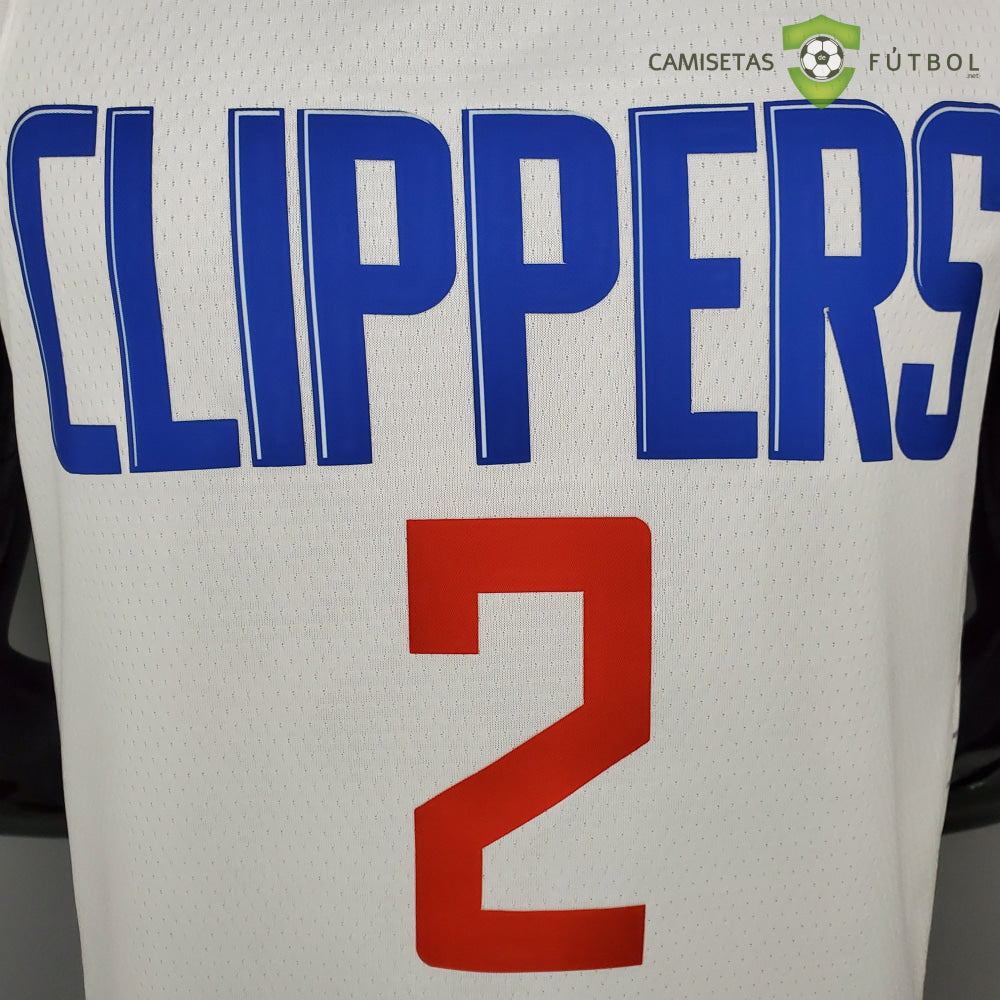 Camiseta Los Angeles Clippers 21-22 - Kawhi Leonard 2 Blanco Nba