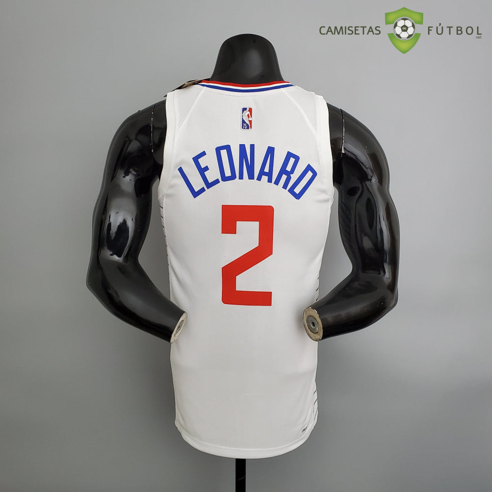 Camiseta Los Angeles Clippers 21-22 - Kawhi Leonard 2 Blanco Nba