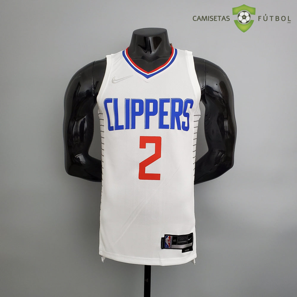 Camiseta Los Angeles Clippers 21-22 - Kawhi Leonard 2 Blanco Nba