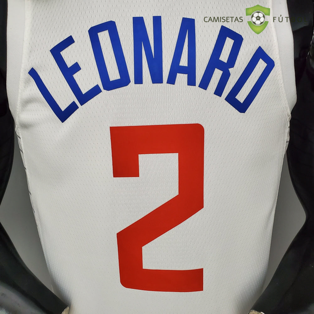 Camiseta Los Angeles Clippers 21-22 - Kawhi Leonard 2 Blanco Nba