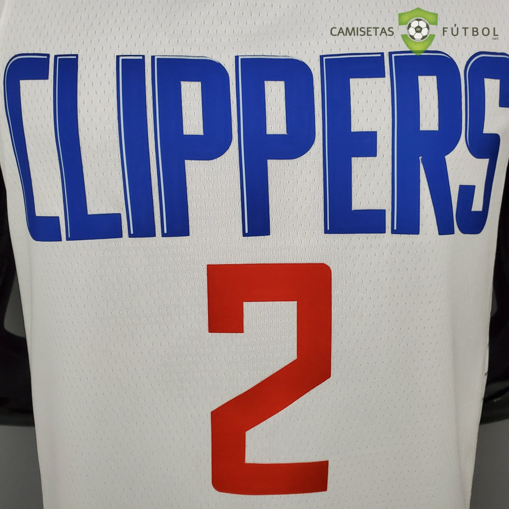 Camiseta Los Angeles Clippers 21-22 - Kawhi Leonard 2 Blanco Nba
