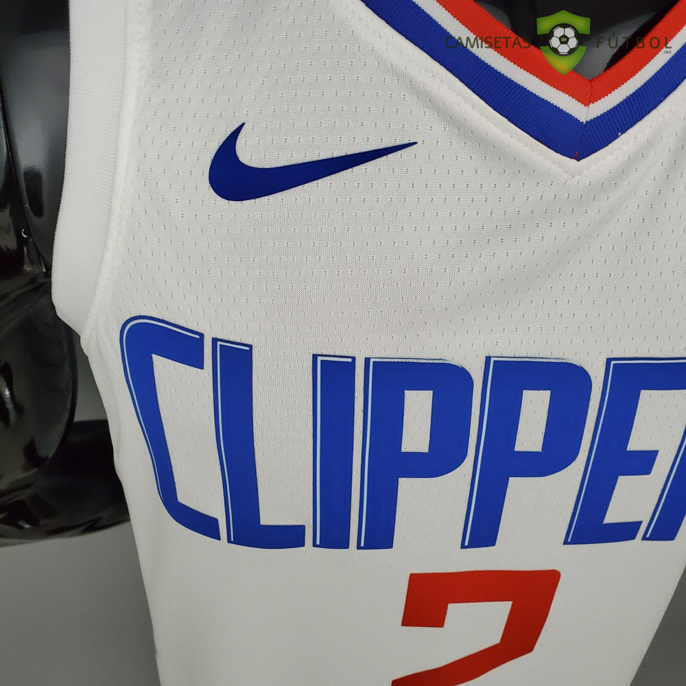 Camiseta Los Angeles Clippers 21-22 - Kawhi Leonard 2 Blanco Nba