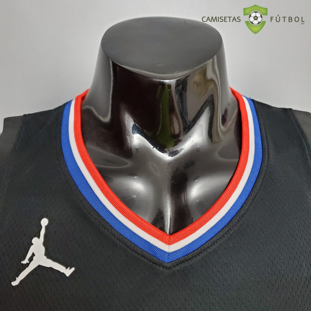 Camiseta Los Angeles Clippers 21-22 - Kawhi Leonard 2 Negro Nba