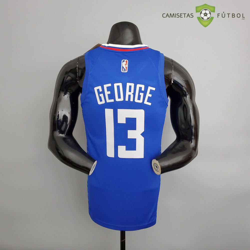 Camiseta Los Angeles Clippers 21-22 - Paul George 13 Azul Nba