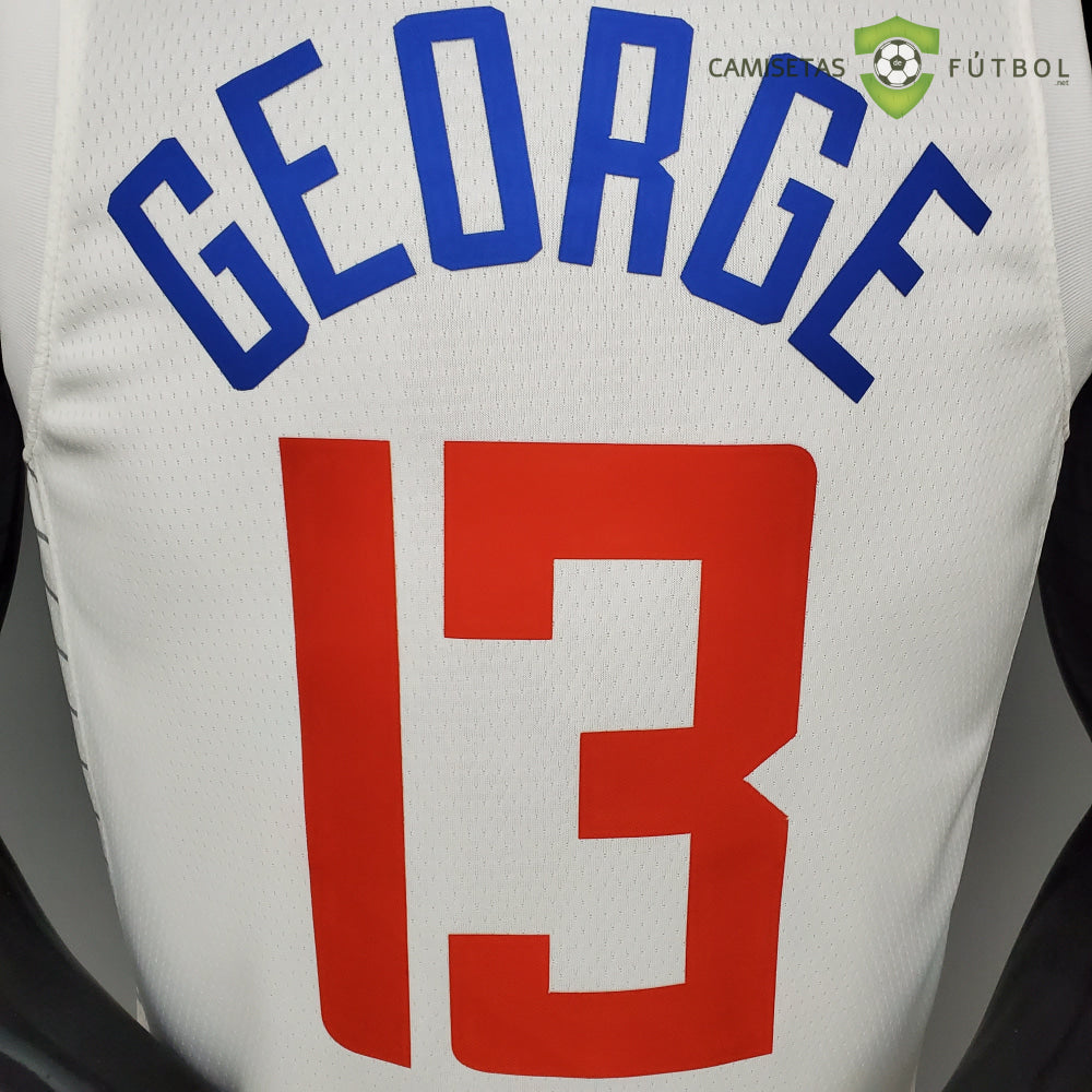 Camiseta Los Angeles Clippers 21-22 - Paul George 13 Blanco Nba