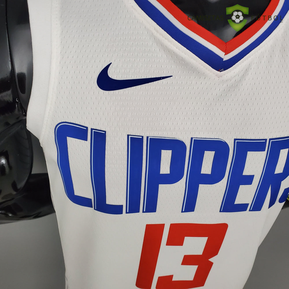 Camiseta Los Angeles Clippers 21-22 - Paul George 13 Blanco Nba
