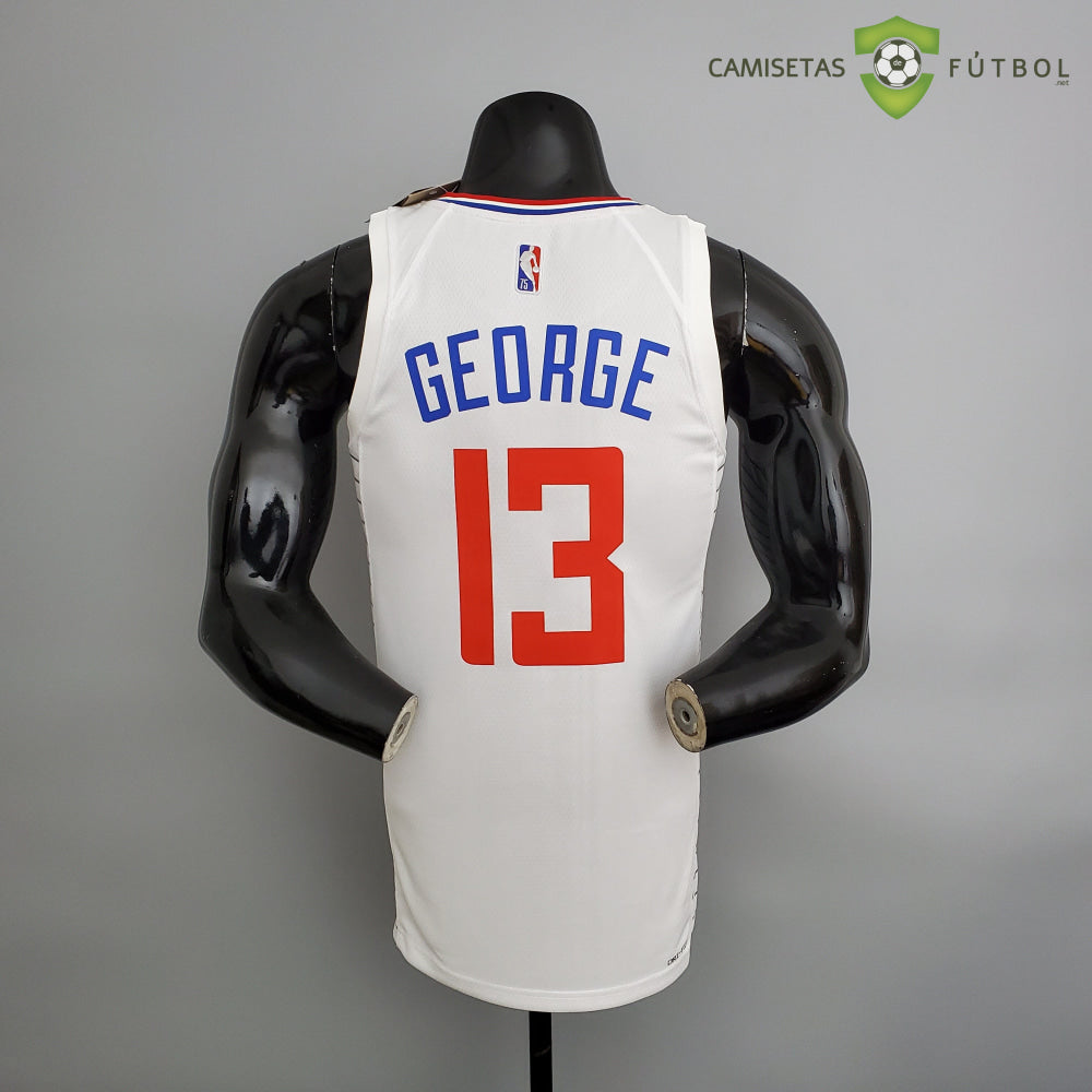 Camiseta Los Angeles Clippers 21-22 - Paul George 13 Blanco Nba