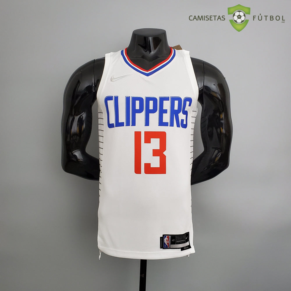 Camiseta Los Angeles Clippers 21-22 - Paul George 13 Blanco Nba
