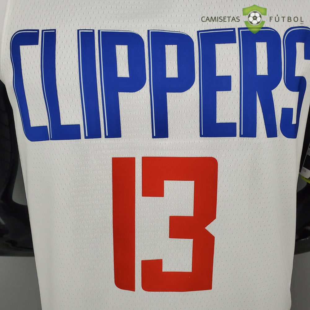 Camiseta Los Angeles Clippers 21-22 - Paul George 13 Blanco Nba