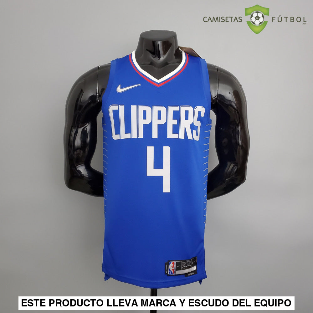 Camiseta Los Angeles Clippers 21-22 - Rajon Rondo 4 Azul Nba