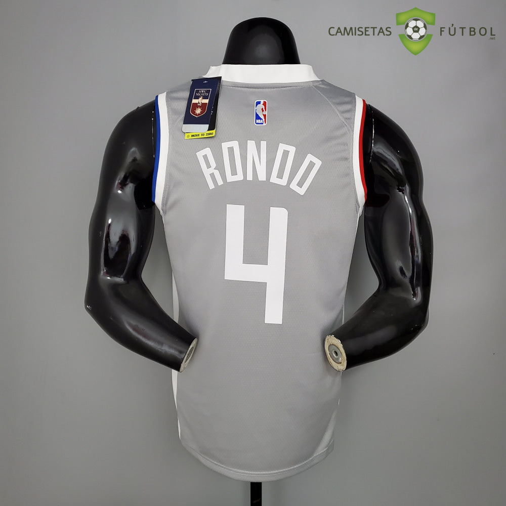 Camiseta Los Angeles Clippers 21-22 - Rajon Rondo 4 Earned Edition Nba