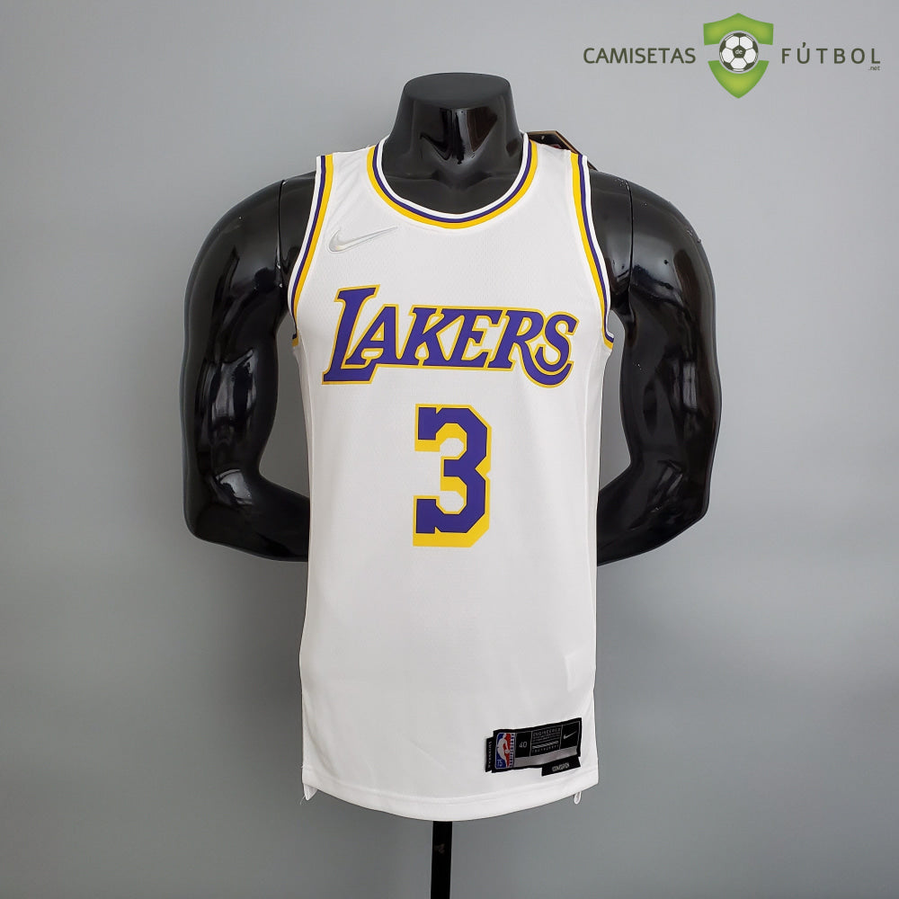 Camiseta Los Angeles Lakers 21-22 - Anthony Davis 3 Blanco Nba