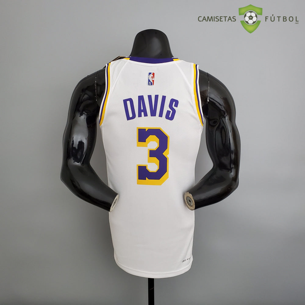 Camiseta Los Angeles Lakers 21-22 - Anthony Davis 3 Blanco Nba