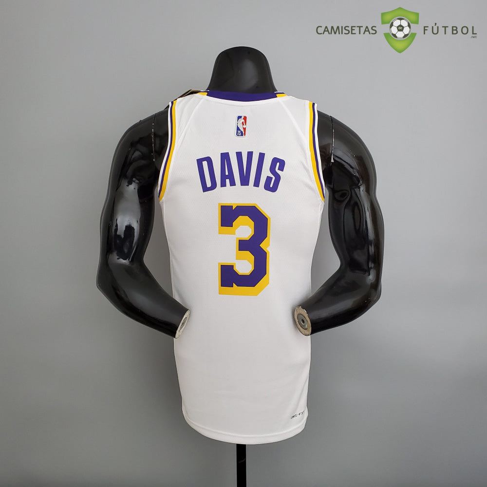 Camiseta Los Angeles Lakers 21-22 - Anthony Davis 3 Blanco Nba