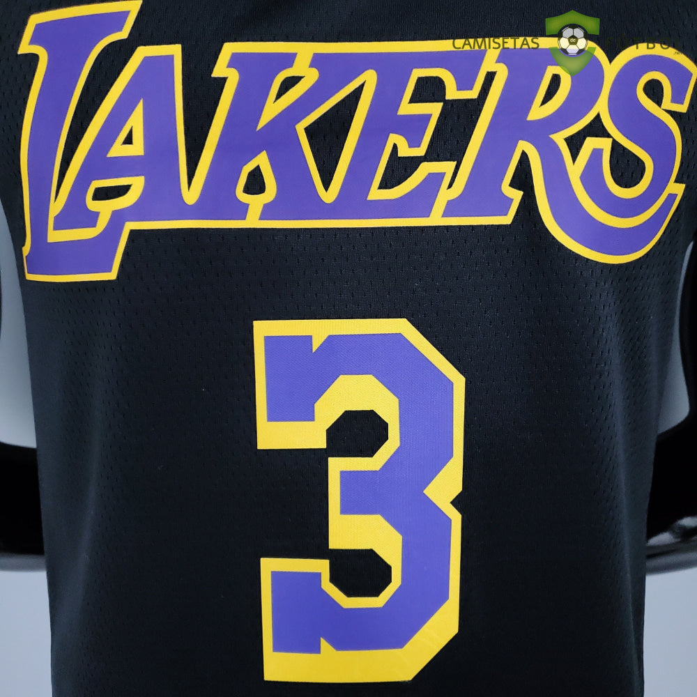 Camiseta Los Angeles Lakers 21-22 - Anthony Davis 3 Earned Edition Nba