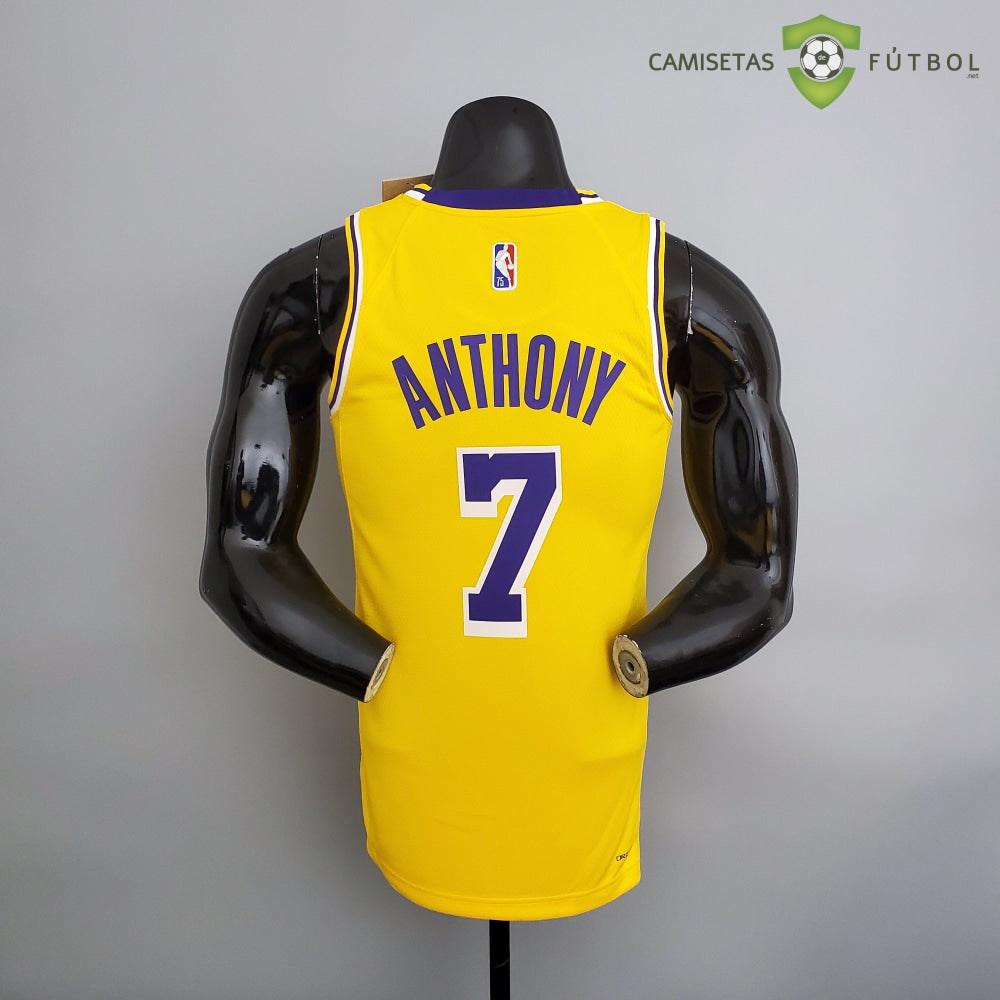 Camiseta Los Angeles Lakers 21-22 - Carmelo Anthony 7 Amarilla Nba
