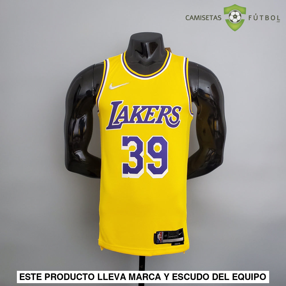 Camiseta Los Angeles Lakers 21-22 - Dwight Howard 39 Amarilla Nba