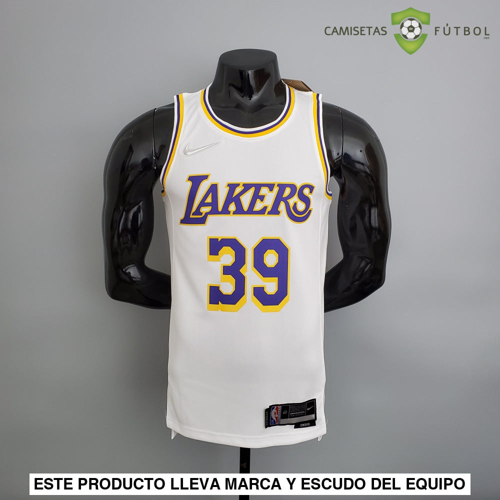 Camiseta Los Angeles Lakers 21-22 - Dwight Howard 39 Blanco Nba