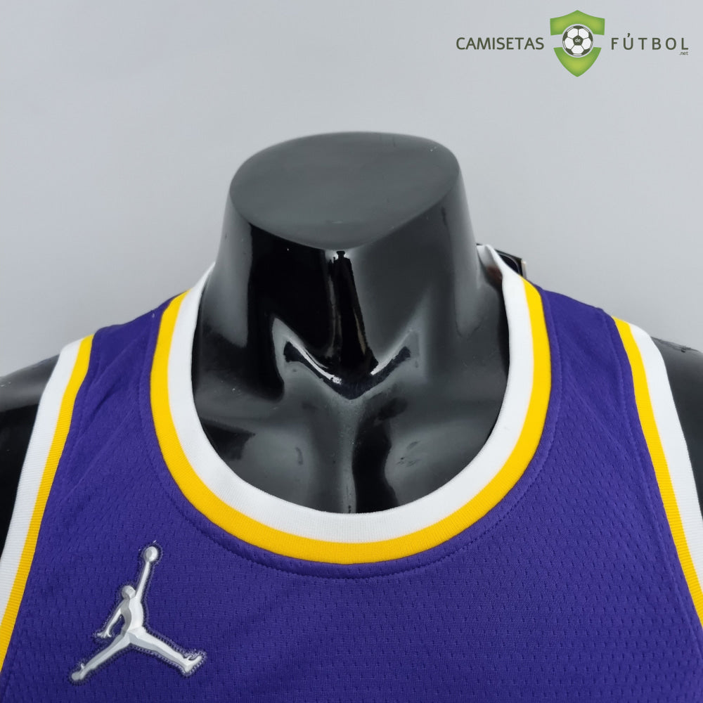 Camiseta Los Angeles Lakers 21-22 - Dwight Howard 39 Púrpura Amarilla Nba