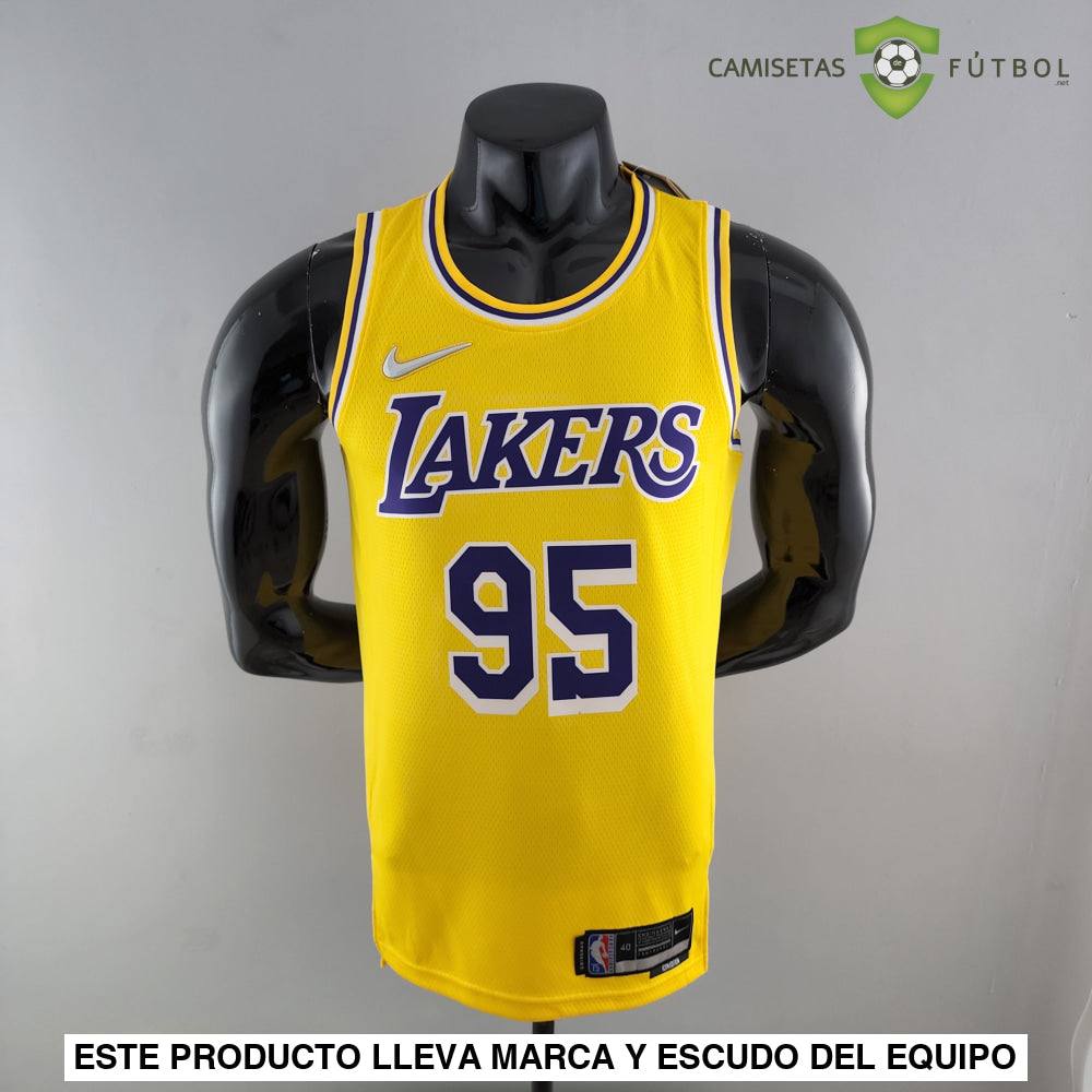 Camiseta Los Angeles Lakers 21-22 - Juan Toscano-Anderson 95 Amarilla Nba