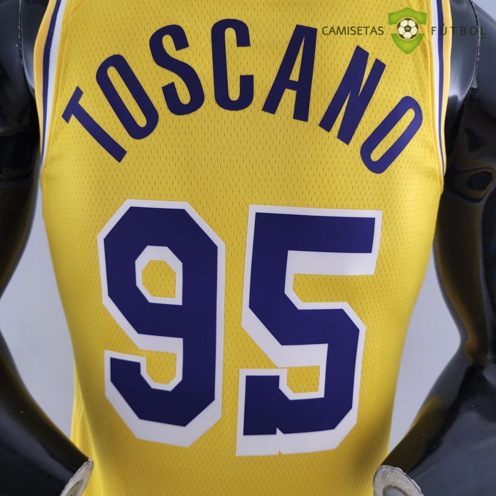 Camiseta Los Angeles Lakers 21-22 - Juan Toscano-Anderson 95 Amarilla Nba