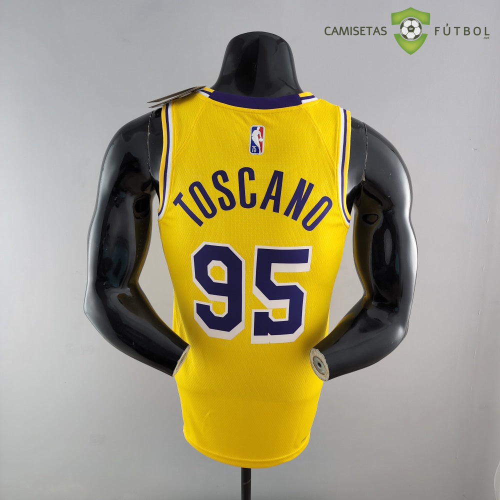 Camiseta Los Angeles Lakers 21-22 - Juan Toscano-Anderson 95 Amarilla Nba