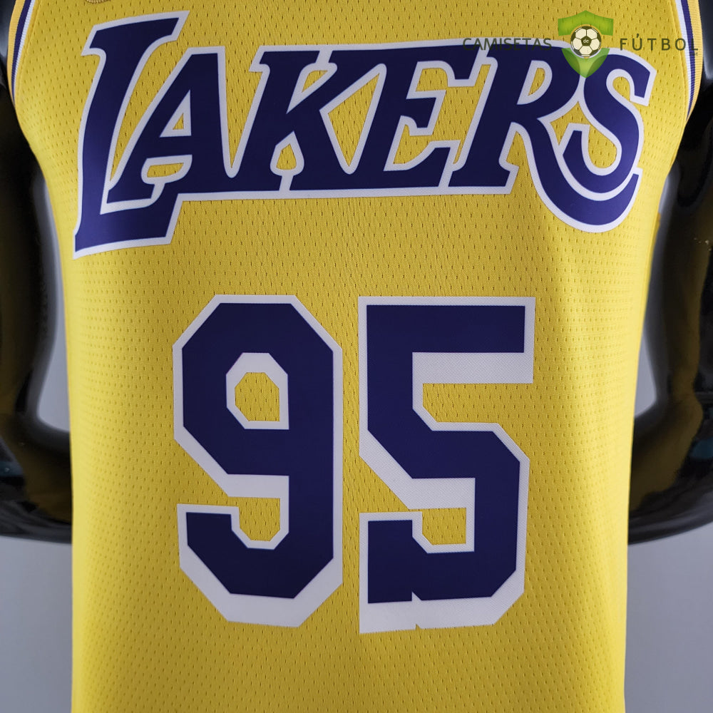 Camiseta Los Angeles Lakers 21-22 - Juan Toscano-Anderson 95 Amarilla Nba
