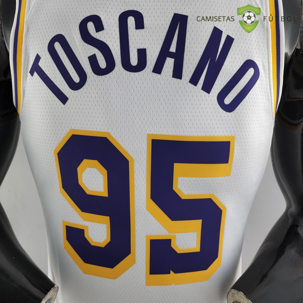 Camiseta Los Angeles Lakers 21-22 - Juan Toscano-Anderson 95 Blanco Nba