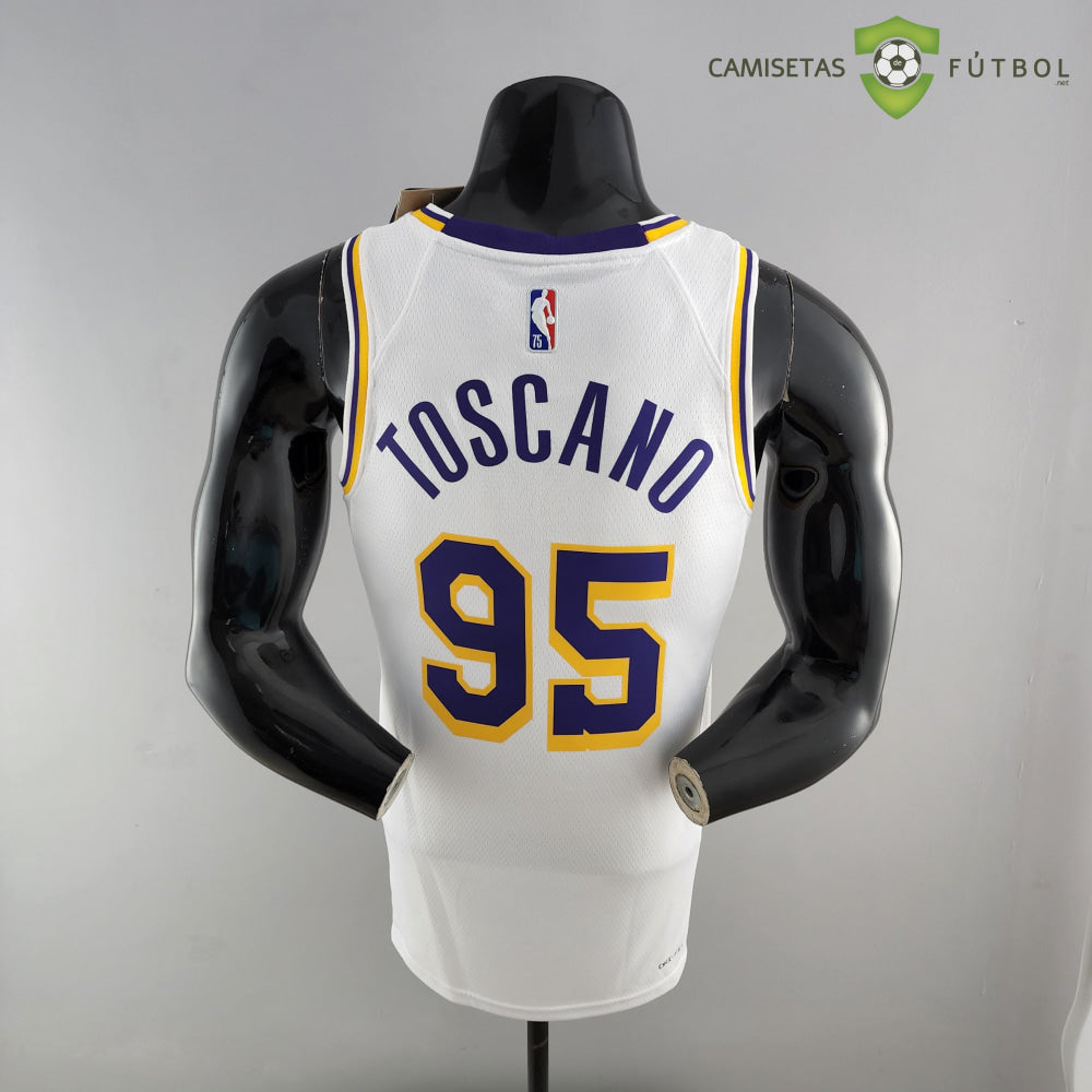 Camiseta Los Angeles Lakers 21-22 - Juan Toscano-Anderson 95 Blanco Nba