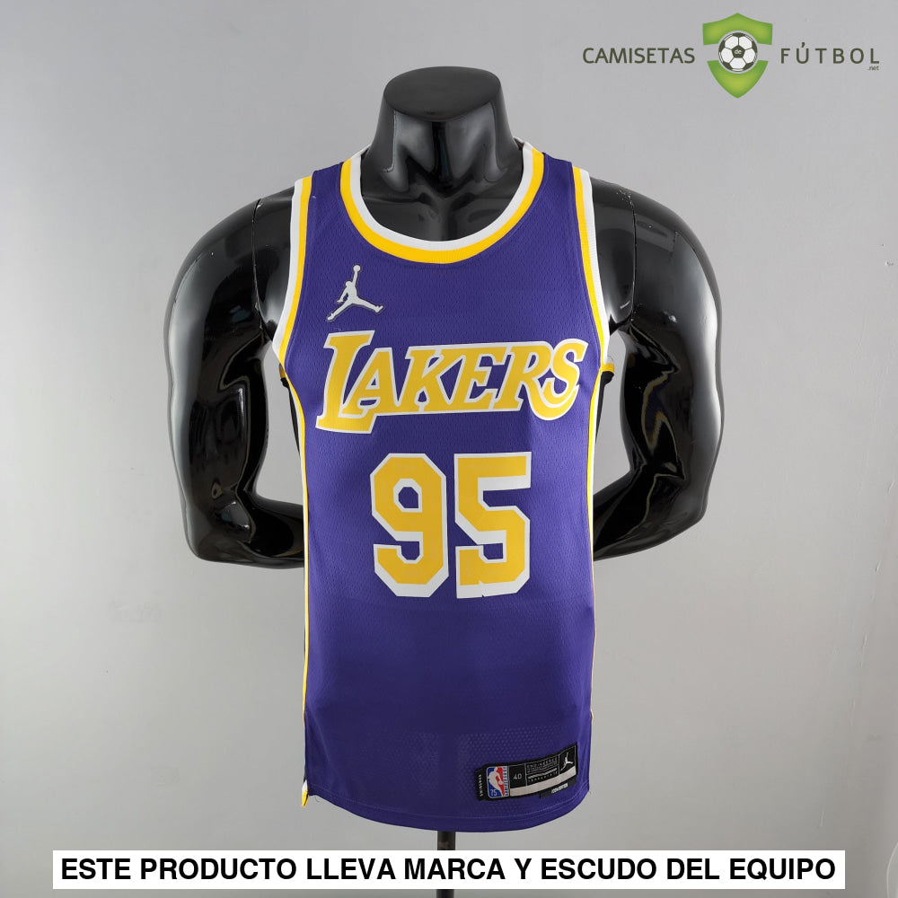 Camiseta Los Angeles Lakers 21-22 - Juan Toscano-Anderson 95 Púrpura Amarilla Nba