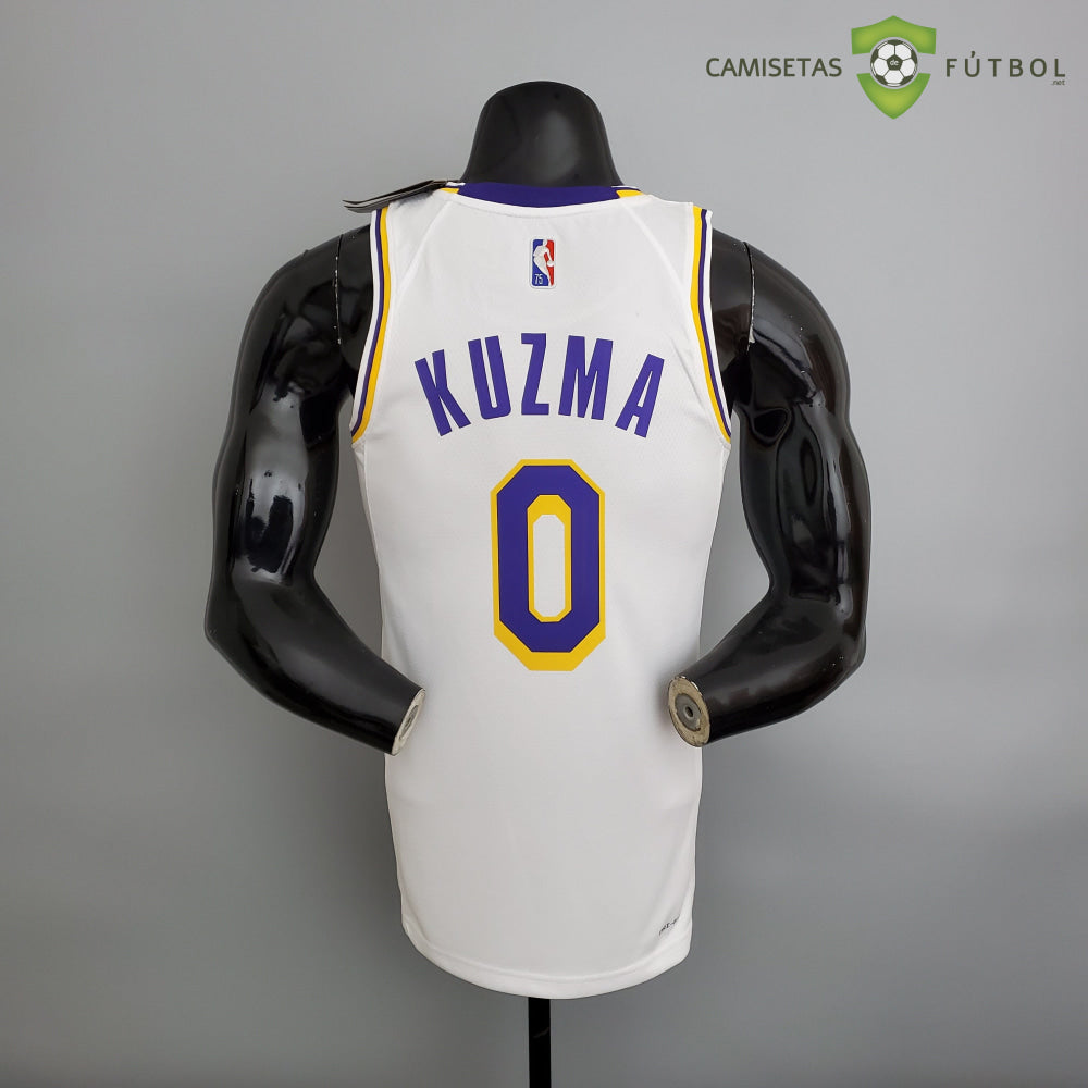 Camiseta Los Angeles Lakers 21-22 - Kyle Kuzma 0 Blanco Nba