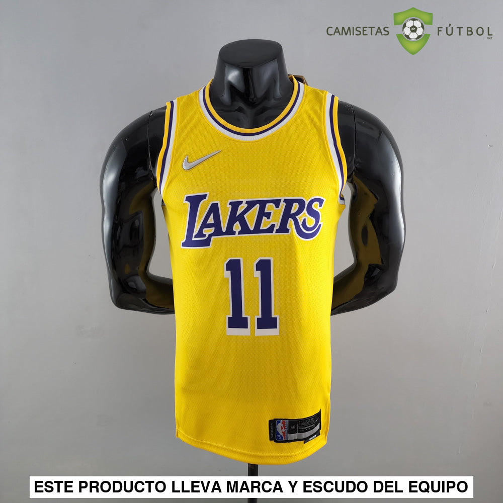 Camiseta Los Angeles Lakers 21-22 - Kyrie Irving 11 Amarilla Nba