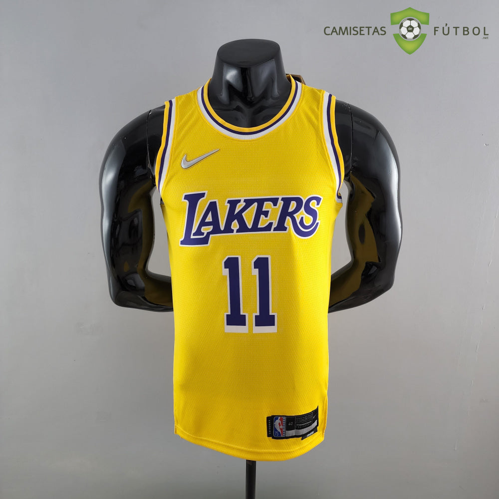 Camiseta Los Angeles Lakers 21-22 - Kyrie Irving 11 Amarilla Nba