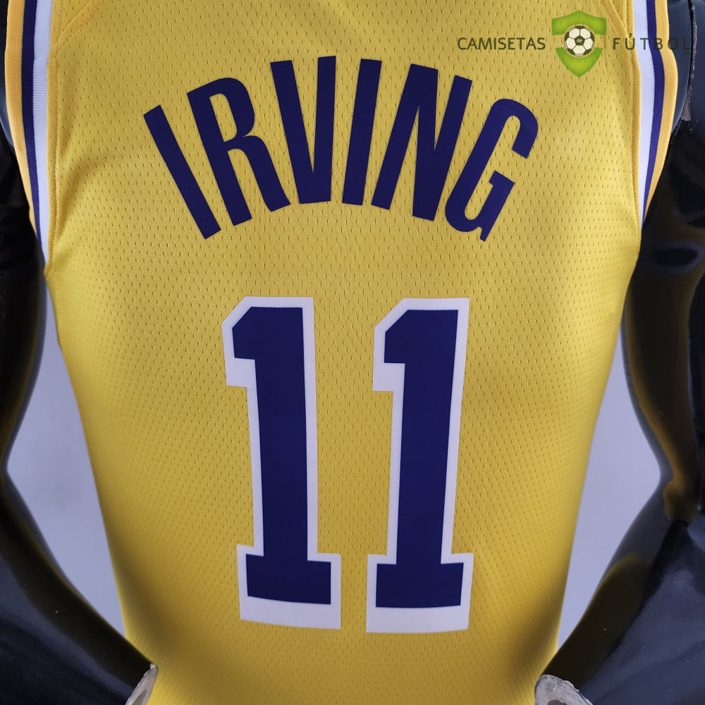 Camiseta Los Angeles Lakers 21-22 - Kyrie Irving 11 Amarilla Nba