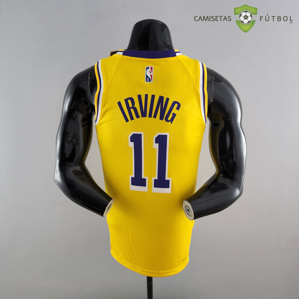 Camiseta Los Angeles Lakers 21-22 - Kyrie Irving 11 Amarilla Nba