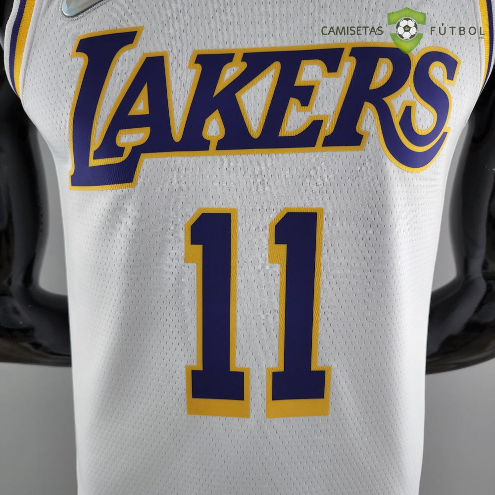 Camiseta Los Angeles Lakers 21-22 - Kyrie Irving 11 Blanco Nba