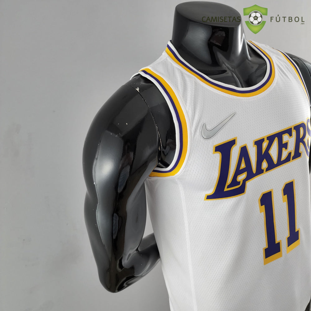 Camiseta Los Angeles Lakers 21-22 - Kyrie Irving 11 Blanco Nba