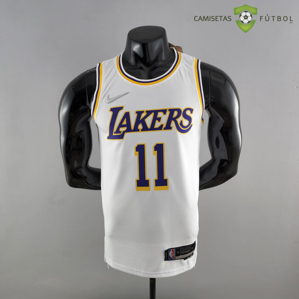 Camiseta Los Angeles Lakers 21-22 - Kyrie Irving 11 Blanco Nba