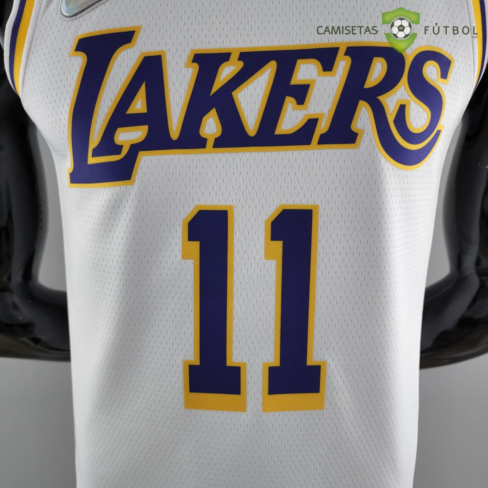 Camiseta Los Angeles Lakers 21-22 - Kyrie Irving 11 Blanco Nba