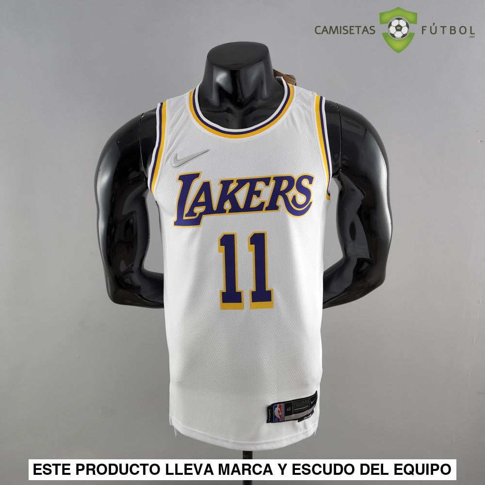 Camiseta Los Angeles Lakers 21-22 - Kyrie Irving 11 Blanco Nba