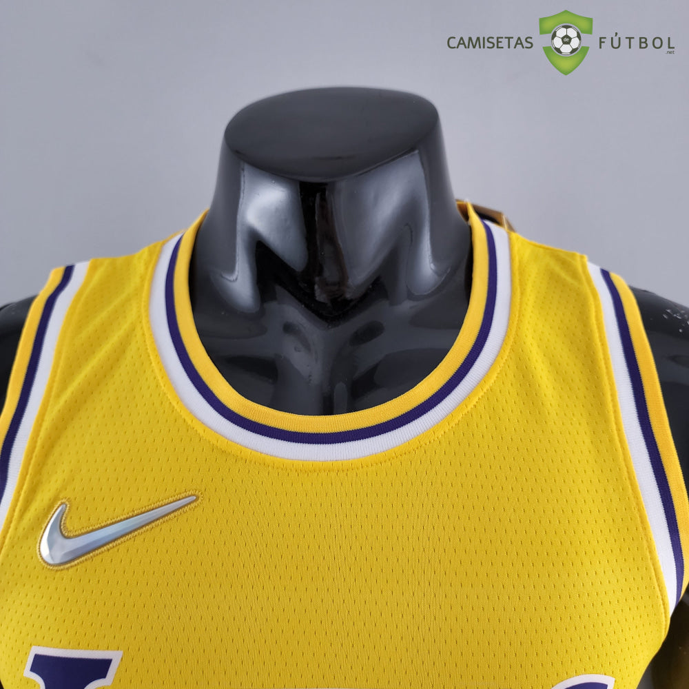 Camiseta Los Angeles Lakers 21-22 - Kyrie Irving 2 Amarilla Nba