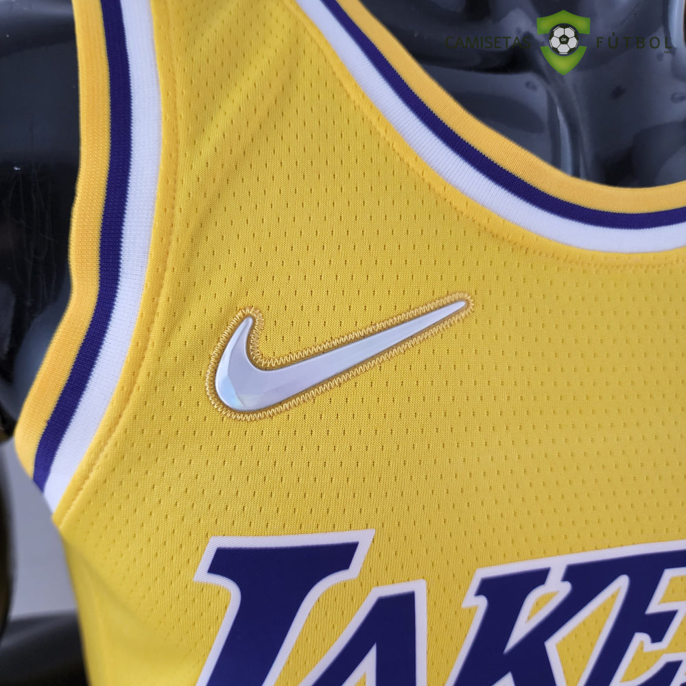 Camiseta Los Angeles Lakers 21-22 - Kyrie Irving 2 Amarilla Nba