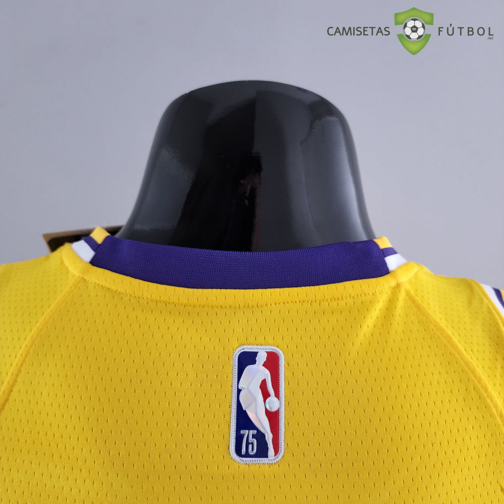 Camiseta Los Angeles Lakers 21-22 - Kyrie Irving 2 Amarilla Nba