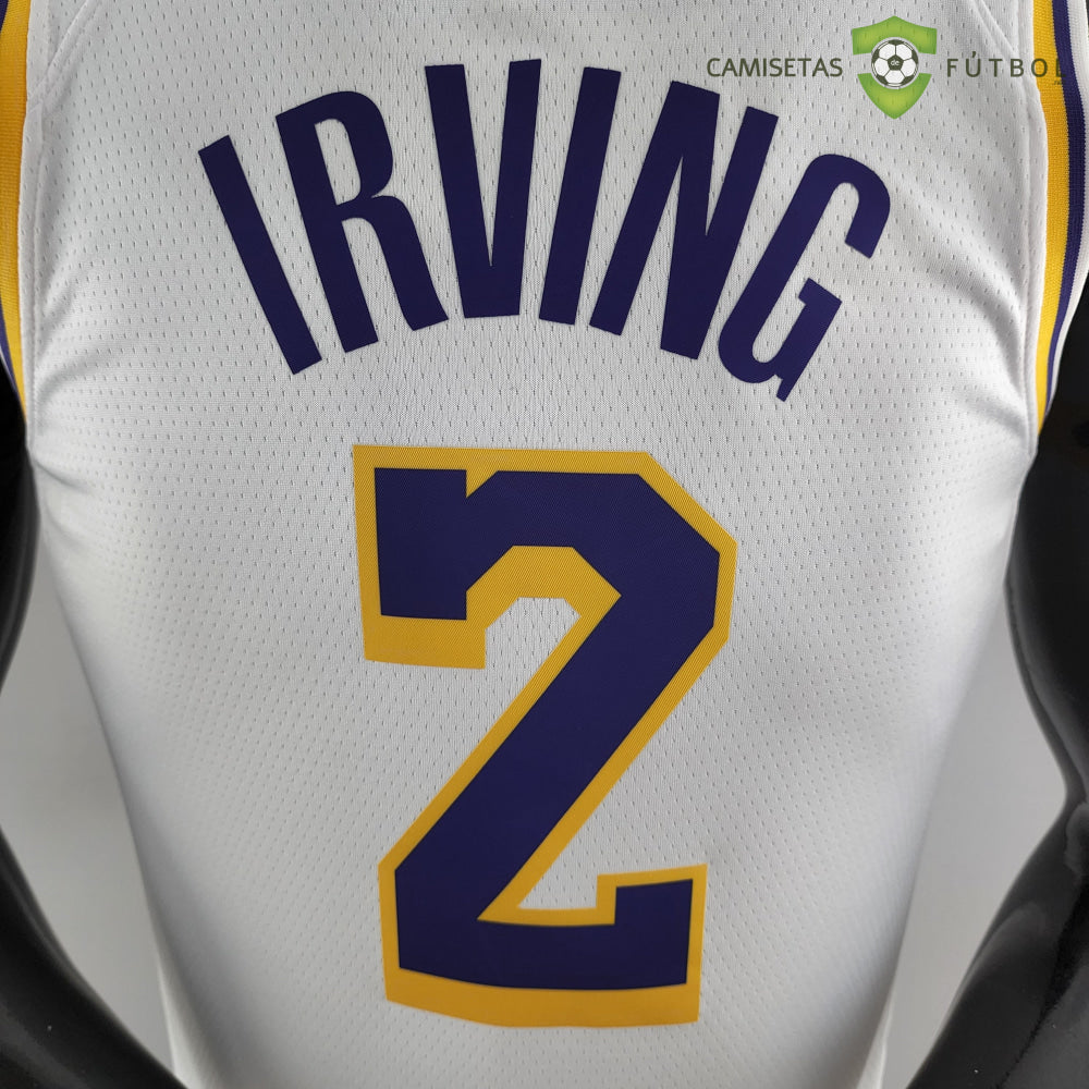Camiseta Los Angeles Lakers 21-22 - Kyrie Irving 2 Blanco Nba