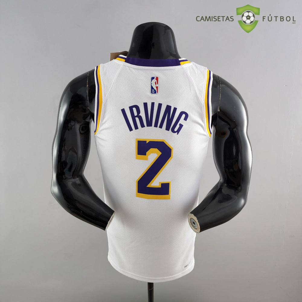 Camiseta Los Angeles Lakers 21-22 - Kyrie Irving 2 Blanco Nba