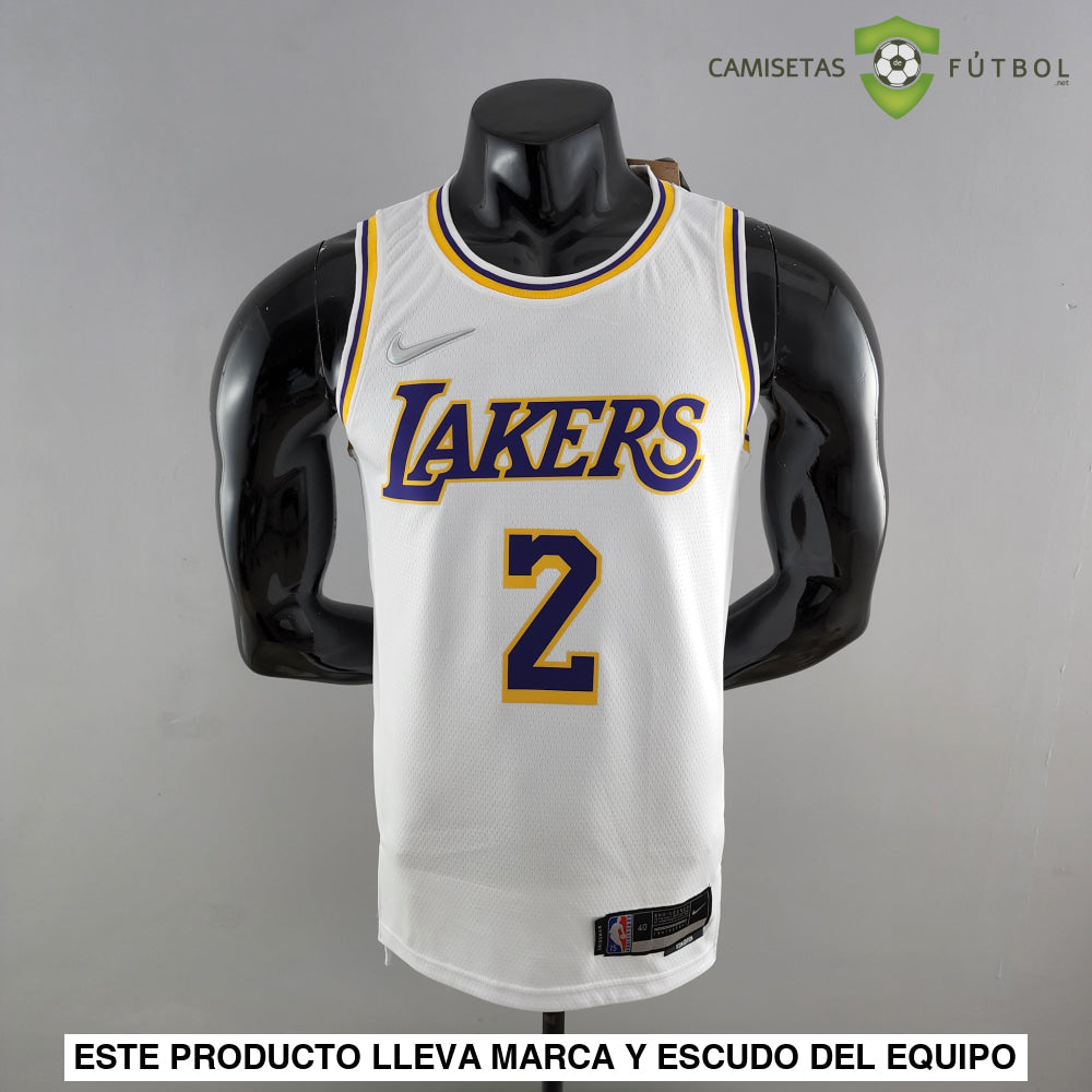 Camiseta Los Angeles Lakers 21-22 - Kyrie Irving 2 Blanco Nba