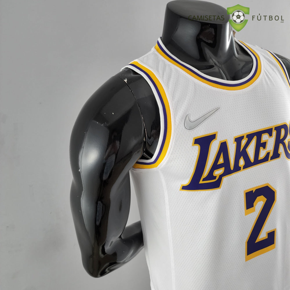 Camiseta Los Angeles Lakers 21-22 - Kyrie Irving 2 Blanco Nba