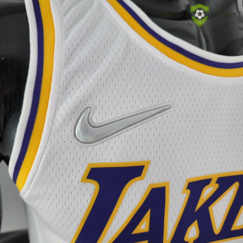 Camiseta Los Angeles Lakers 21-22 - Kyrie Irving 2 Blanco Nba